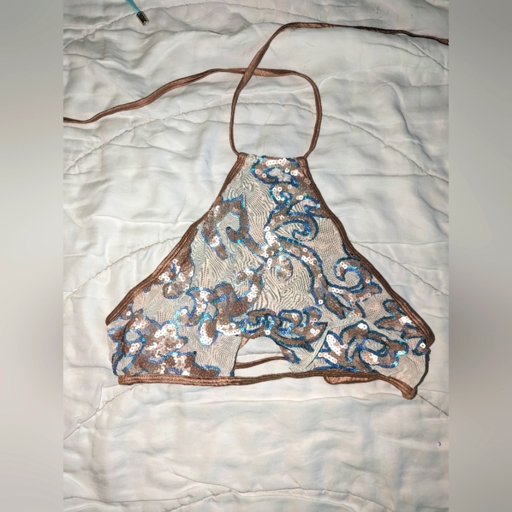 Beach Bunny Sequin Top